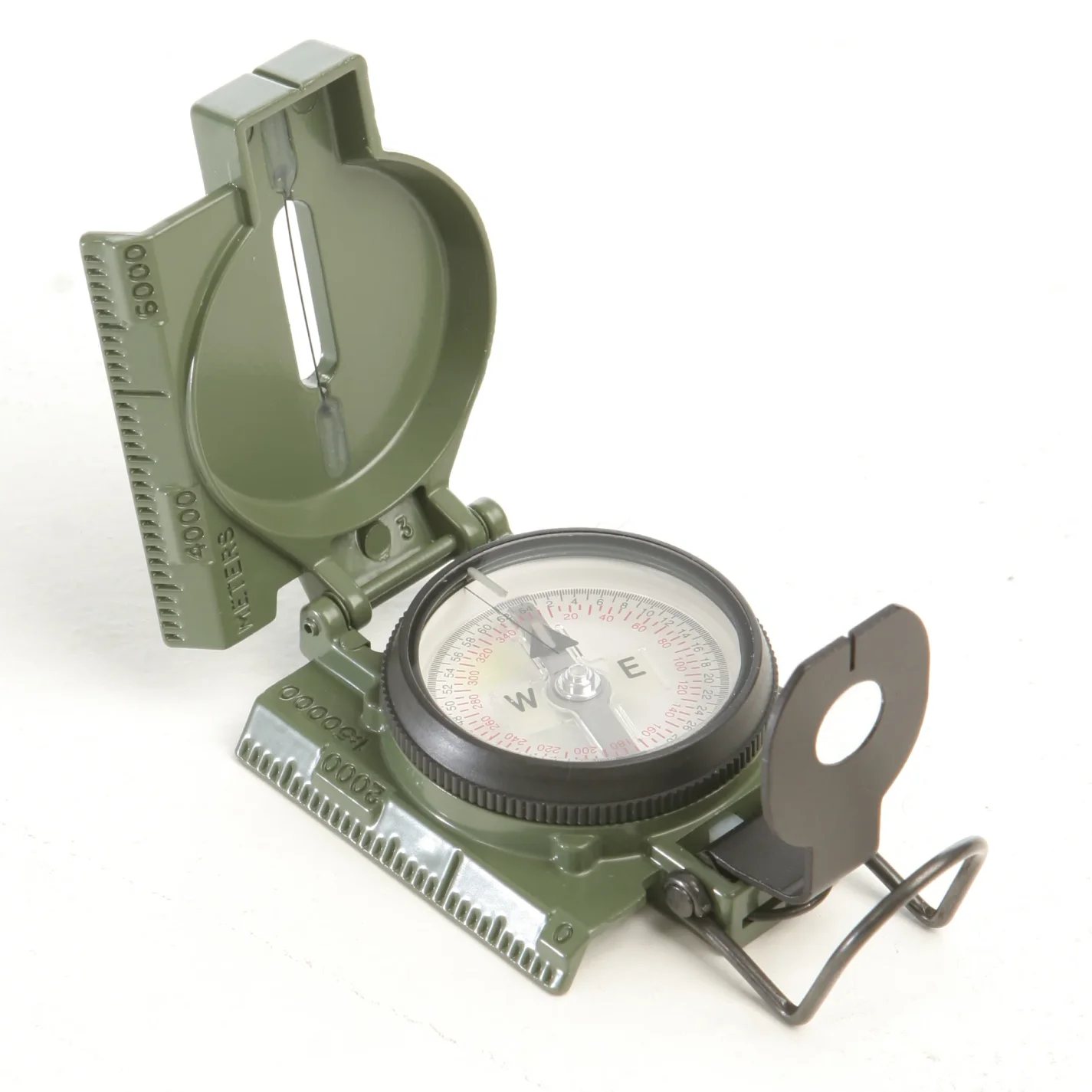 Phosphorescent Lensatic Compass 27 - Olive Drab