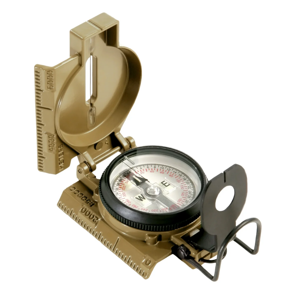 Cammenga Model 27 蓄光ミリタリーコンパス Phosphorescent Lensatic Compass 27 - Coyote Brown